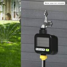 kangten NEW Garden Lawn Water Timer Automatic Watering Controller Water Timer Gardening Tool - Black - View 2