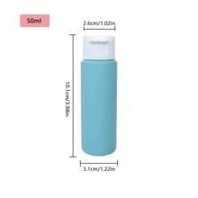 Highly Recommended! Cylindrical Travel Refillable Bottles With Flip - Tops, Compact, Portable - Multicolor - View 7