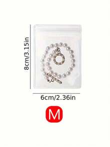 20pcs Heart-Shaped PVC Plastic(Polyvinyl Chloride) Jewelry Organizer Boxes, Anti-Oxidation Earring, Necklace, Bracelet Storage Pouches