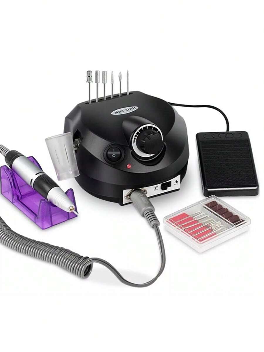 Juego De Máquina De Taladro Eléctrico For Uñas, Cortador De - Tipo de Enchufe A USA (110-127V) - Ver 1