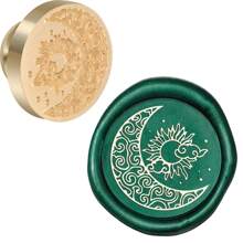 CYFUN DESIGN 1 PC 25mm Butterfly/Fox/Deer Pattern Wax Seal Stamps Solid Brass Engraved Fire Lacquer Stamp Heads NO Handle For Decorating Notebook Gifts And Greeting Cards
