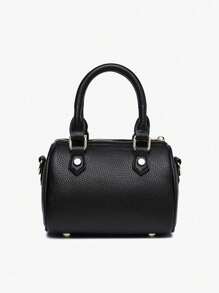 Bolso de bolos con textura de lagarto retro en PU, bolso de mano de moda para mujer, bolso de hombro, adecuado para la oficina, para ir y venir en otoño e invierno, bolso casual de negocios perfecto para la oficina, los negocios y el trabajo