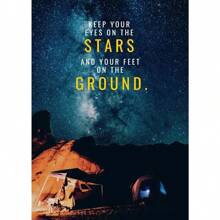 1 幅励志名言风景海报和印刷品现代墙面艺术图片经典帆布画适用于客厅装饰无框架