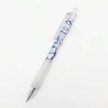 Lindo cortador de papel en forma de oso color crema, cuchillo con diseño juvenil y de belleza, cuchillo de corte de papel para estudiantes y arte de dibujos animados, color aleatorio 1 pieza - Multicolor - Ver 6