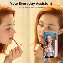 1 Piece 28-Piece Silicone Suction Cup Phone Holder - For Selfies And Videos, Strong Grip, Compatible With IPhone And Android - Sticky Silicone Holder, Suitable For Makeup Use, Ideal Video Recording And Photography Tool