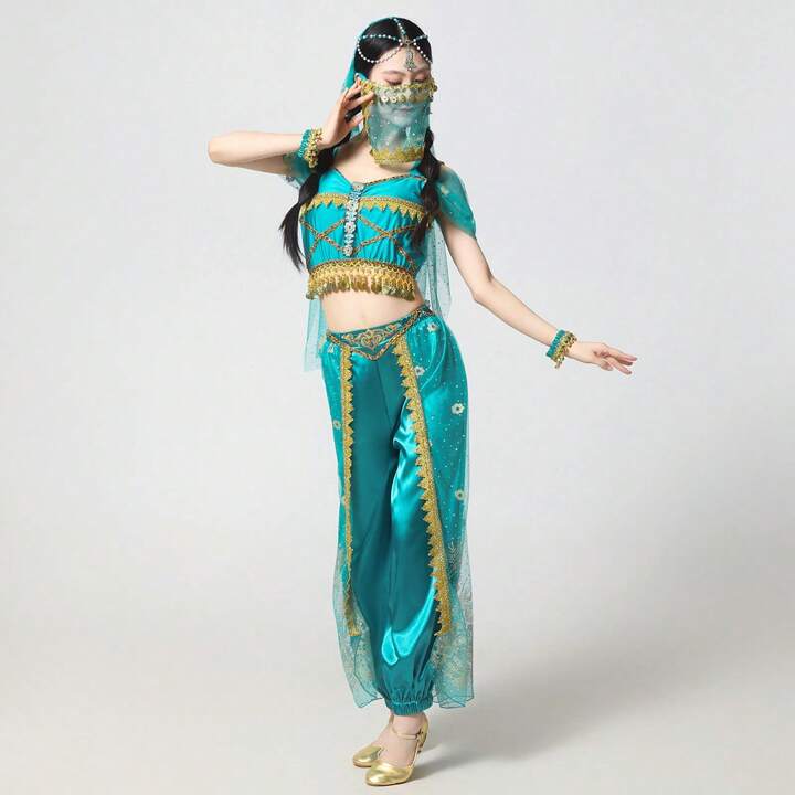 美品！ベリーダンス衣装 Bella フルセット ジャスミン風 美品！ベリーダンス衣装 Bella フルセット ジャスミン風 - メルカリ