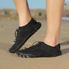 1双女士速干水上运动鞋，适合户外活动和健身 - 夜黑 - 查看 6