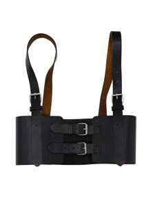 Elastic Waist Belt Waistband For Dresses, Sweaters, Shirts, Overalls, Black