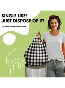 10/4/1 Pcs/Set Disposable Multi-Color Waterproof PEVA Table Cloth, 108in*54in (137*274cm) And 72in*54in (137*183cm) Sizes Available, Suitable For Rectangle Table Surface Protection And Decoration, Applicable For Birthday Party, Valentine's Day Party, Gender Reveal Party, Wedding Party, Outdoor Gathering, Graduation Party, Picnic And More Scenarios