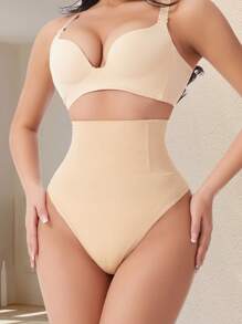 Pantis moldeadores de cintura alta sin costuras tipo tanga, fajas reductoras para control del abdomen, faja reductora, malla reductora que levanta caderas y glúteos, ropa interior reductora para mujer