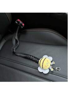 1 pezzo Cintura per auto per cani carina, cinghia intrecciata riflettente, guinzaglio retrattile elastico, nuovo guinzaglio per auto per animali domestici per gatti