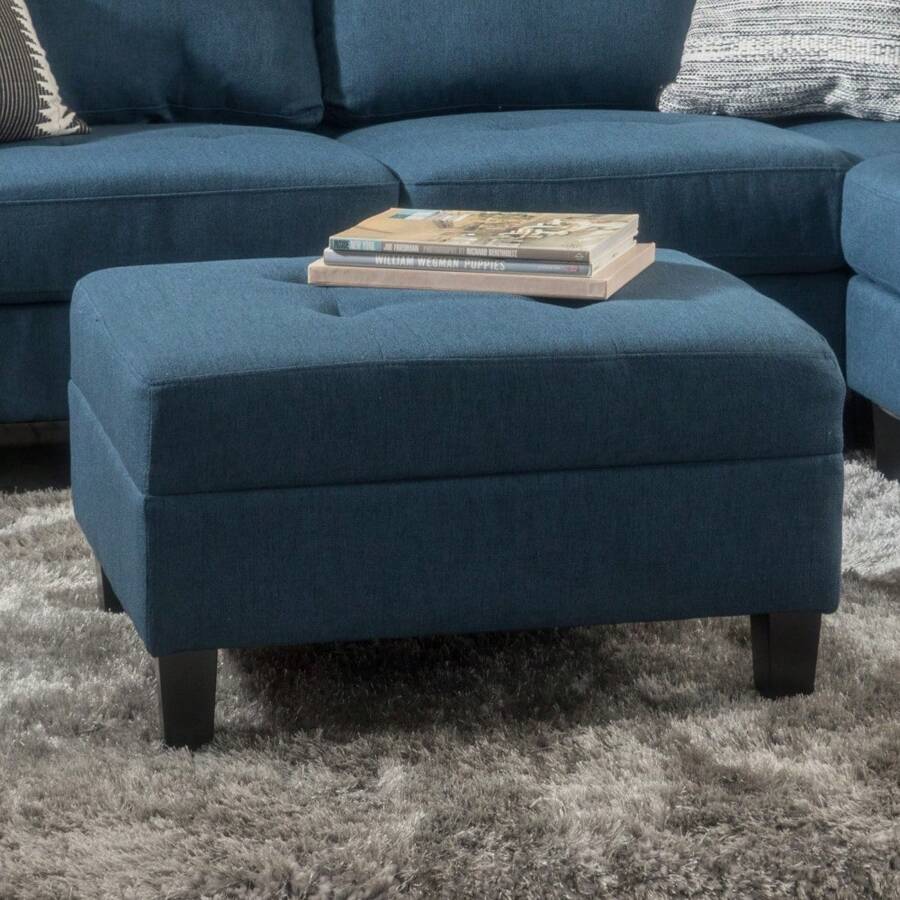 Living Room Soft Cushioned Footstool