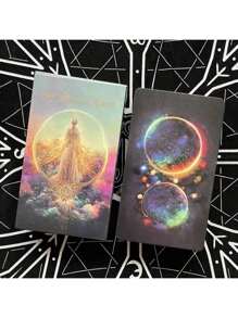 12cm X 7cm Tarot Card Deck (Mystical Witch Tarot, Story Tarot, X'MAS, Wood Tarot, The Marigold, Star Dreams), Standard Size Divination Cards With Guidebook
