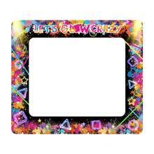 1 PC Inflatable Selfie Frame,75*65 Party Photo Props,Retro Fluorescent Inflatable Party Photo Booth Frame For Women Men Birthday Party Inflatable Picture Frame Prop Birthday Party Decorations