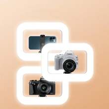 Luce ad anello LED portatile per smartphone - Luce circolare portatile di riempimento con morsetto regolabile, regolazione della temperatura di colore fino a 8500 K, espansione multiinterfaccia, ideale per selfie, live streaming e registrazione video, Luce ad anello per telefono adatta per selfie e live streaming, Luce portatile per selfie