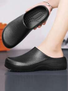 Women's Waterproof Anti-Oil Chef Shoes, Comfortable Non-Slip Rubber Sole EVA Kitchen Shoes, Men's Functional Shoes