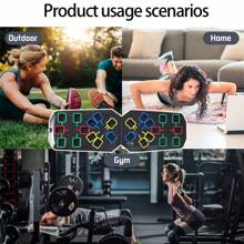 1pc opvouwbare push-up barstandaard, multifunctionele draagbare fitnessapparatuur