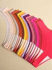 Randomly Packing 8pcs Plain-Colored Non-Marked Thong V-Style Sexy Ladies Underwear Non-Marked Breathable Soft Comfortable Personality Novel Underwear Women Seamless Suit