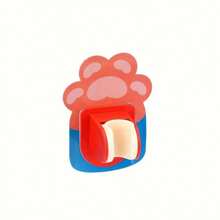 1 Piece Adjustable No-Drill Showerhead Holder - Cute Bear Design, Wall-Mounted Holder With Hook And Base, Plastic For Easy Bathroom Installation (Random Style)