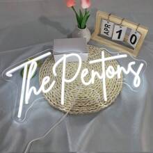 Letreros de neón personalizados, letreros de neón personalizables para decoración de bodas, paquetes de baterías, letreros de neón LED para decoración de habitaciones, regalos personalizados para el Día de San Valentín, festivales. - luces de neón de boda - Ver 10