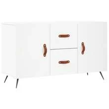 vidaXL Credenza Bianca 100x36x60 cm in Legno Multistrato
