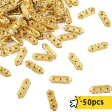 50/100 hạt đệm đính đá 3 lỗ, hình kim cương, thích hợp để làm vòng tay và dây chuyền nhiều sợi. - Nhiều màu - Xem 14