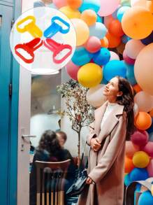 3/5Pcs Balloon Knotter And Inflator, Tying Balloon Tool, Wedding Birthday Party Decoration Arrangement Latex Balloon, Easy Tying Balloon Knotting Tool For Latex And Metal Balloons Quick Tying Plastic Accessories For Party Decoration, Weddings, Birthdays, Anniversaries, Graduation, New Year's Eve And More.