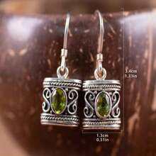 1 Par de Brincos Vintage Estilosos de Design Único, Estilo Boêmio, Adequados para Uso Diário de Mulheres