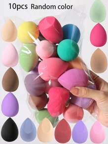 20/1pc Makeup Sponge, Soft Foundation Blending Beauty Sponge, Versatile Wet/Dry Use For Liquid, Cream, And Powder Makeup, Latex-Free, Multi-Color Cosmetic Sponge For Foundation, Powder, Cream, Concealer, Contour, Eyeshadow, Brows, Highlighter, Blush, Makeup Tool Set
