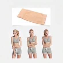 1 对基本款健身房女性手臂塑形器（购买前请观看视频）腿部塑形器防晒瘦身裹腿带膝盖袖口脂肪燃烧器弹性压缩臂套手臂保护 - 彩色 - 查看 6