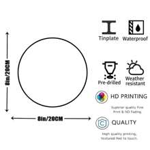 1 件质朴的鹿头欢迎标志 - 防水防锈，3D 设计，适合室内/室外使用 - 非常适合门廊、车库、家庭酒吧、花园装饰和礼物、鹿家居装饰、随机孔位置用于房间装饰 - 彩色 - 查看 2