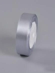 25 Yards Colored Satin Plain Satin Ribbon Gift Roll Packaging DIY Birthday Party Decoration - Multicolor - View 19