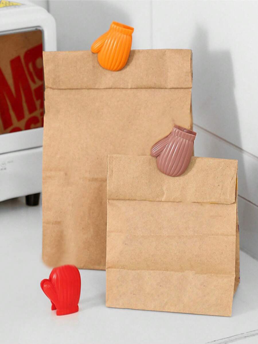 1 Pair Mini Plastic Food Clips, Glove Shaped Sealing Clamp For Kitchen, Snacks Packaging Mother's Day Flowers, Personalized Gifts For Mom, Last Minute Gifts, Mother's Day Ideas, Mothering Sunday Gifts, Handmade Cards For Mum, Best Mother's Day Gifts Under $50