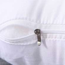 Inserto de almohada decorativa extraíble y lavable, blanco, núcleo de tela esponjosa cuadrada con cremallera, envío comprimido