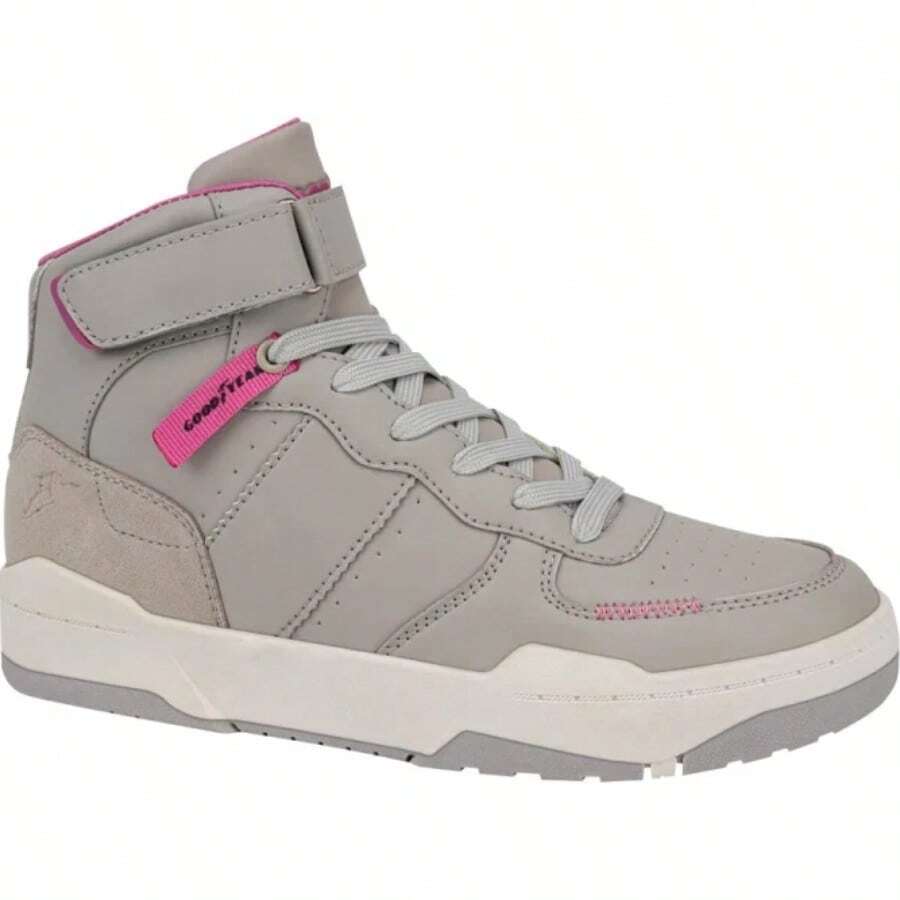 Bota Urbana De Acabado Napa Color Gris Con Suela Antiderrapante Para Mujer - Gris - Ver 1