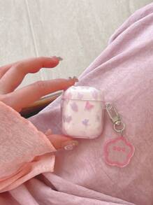 Étui pour écouteurs en forme de papillon avec pendentif, housse de protection anti-chute pour écouteurs violette, convient pour Pro 2, 3, 2 et 1, 4 - Prune - Voir 6