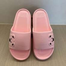 Ciabatte infradito in EVA, ciabatte estive comode per donne e coppie, adatte per interni, bagno, doccia, pantofole in plastica con suola spessa