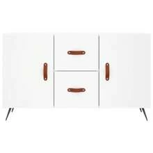 vidaXL Credenza Bianca 100x36x60 cm in Legno Multistrato