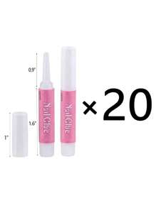 Colle à ongles en gros, colle à ongles super forte pour ongles en acrylique durable, colle professionnelle pour pointes d'ongles à clipser, adhésif pour ongles en acrylique, colle à ongles pour faux ongles 2g/0,07 oz/pièce, fournitures pour ongles, outils pour ongles, outils pour nail art, rentrée scolaire, ongles, outils pour ongles à clipser, outils de manucure et pédicure