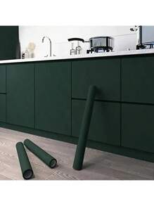 自粘乙烯基墙纸卷 - 纹理可拆卸粘贴式墙面覆盖物，带有水滴匹配图案 - 易于粘贴的剥离装饰纸，适用于厨房、浴室、客厅家具和家居装饰