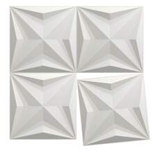 Wersja wzmacniająca Panel ścienny 3D z PVC w kryształowym wzorze, 30 cm X 30 cm Matowa biel/czarny. Przyjazny materiał, bezwonny, lekki, łatwy w montażu Ognioodporny, wodoodporny i odporny na wilgoć Nadaje się do dekoracji ściennych w wystroju domu, dekoracji pokoju, dekoracji łazienki. Dekoracja sypialni i dekoracji salonu. Materiały do dekoracji pokoju Dekoracja domu Dekoracja domu Sztuka ścienna do salonu Naklejki na tapetę Naklejki ścienne Naklejka ścienna