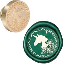 CYFUN DESIGN 1 PC 25mm Butterfly/Fox/Deer Pattern Wax Seal Stamps Solid Brass Engraved Fire Lacquer Stamp Heads NO Handle For Decorating Notebook Gifts And Greeting Cards