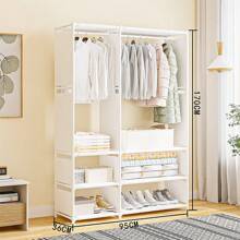 Este es un hermoso perchero portátil que puede sostener una gran cantidad de ropa y tiene múltiples estilos entre los que elegir