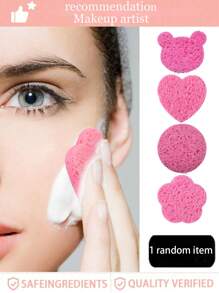 10/20 Pack Compressed Facial Sponge, Facial Cleaning Sponge, Professional Beauty Spa Sponge, Used For Facial Cleaning, Exfoliating Facial Mask, Makeup Removal, Suitable For Travel And Home Use, A Variety Of Lovely Shapes To Choose From