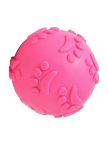 1/3PCS Natural Latex Rubber Squeaky Ball Dog Lover And Dog Mom Love Toy - (Claw Ball) Small To Medium Dog Lover And Dog Mom Loves & Puppy |, Cute Puppy Paw, Fetch & Chew Safe Play Toy | Reduce Separation Anxiety