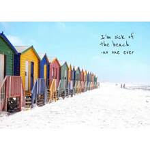 1 幅励志名言风景海报和印刷品现代墙面艺术图片经典帆布画适用于客厅装饰无框架