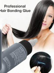 60ml 头发粘合胶假发工具液体粘合剂假睫毛假发胶专业接发隐形粘合剂