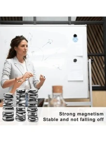 Black Lodestone Magnets For Fridge - Asymmetric Shaped, Crystals, Perfect For Halloween, Christmas & More, Halloween Gifts