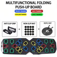 1pc opvouwbare push-up barstandaard, multifunctionele draagbare fitnessapparatuur