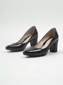 Women Pumps - 黑色 - 查看 1